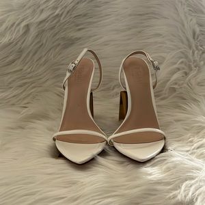 Femme Los Angeles Strap Sandal Heel Size 6